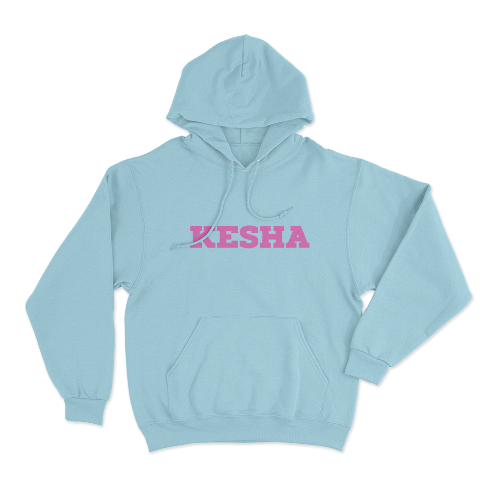 Kesha Unisex Hoodie Sky Blue Kesha Unisex Hoodie Sky Blue