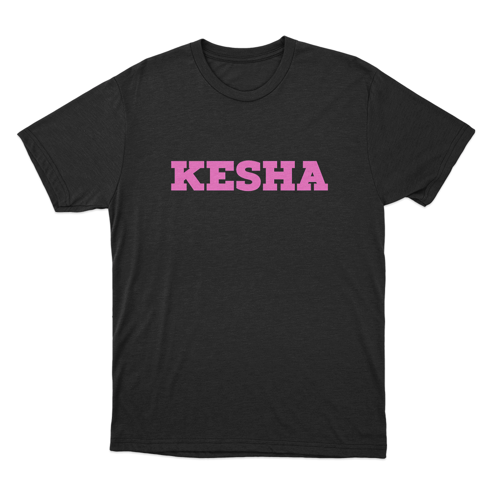Kesha Unisex T Shirt Black Kesha Unisex T Shirt Black