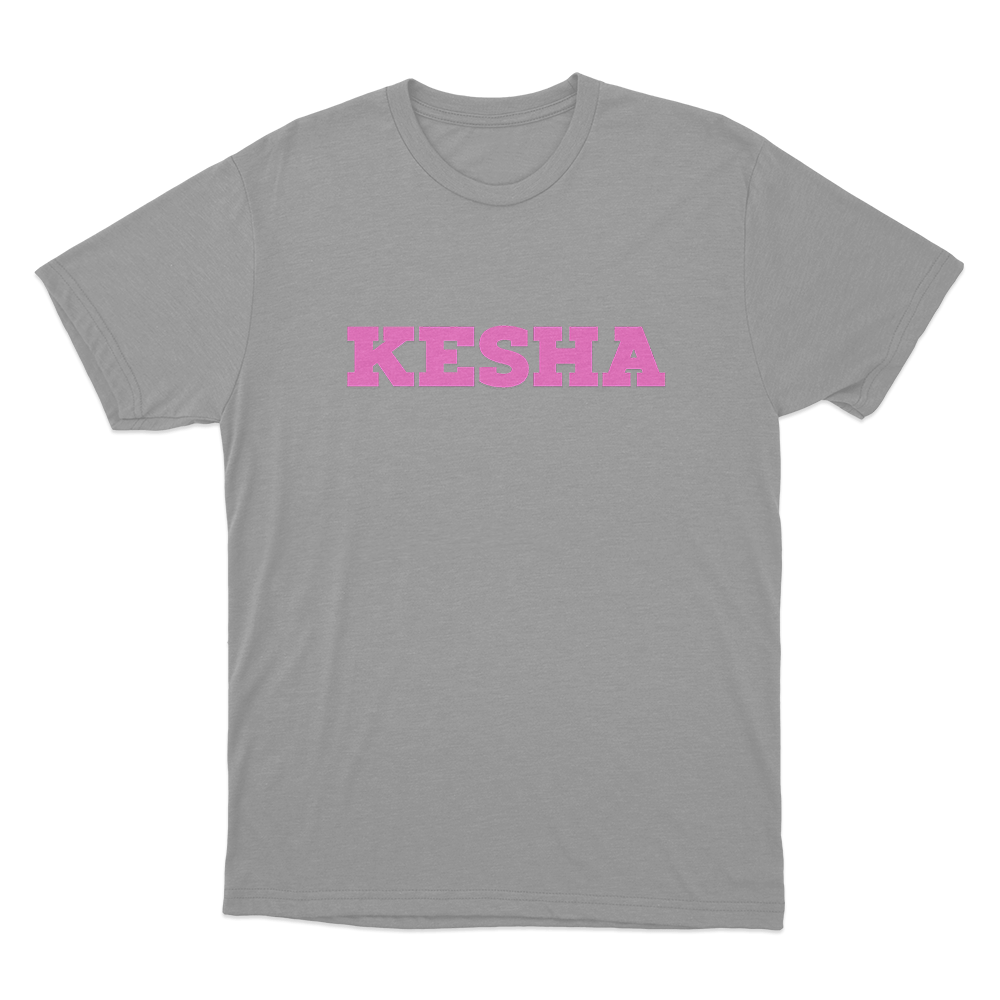 Kesha Unisex T Shirt Grey Kesha Unisex T Shirt Grey
