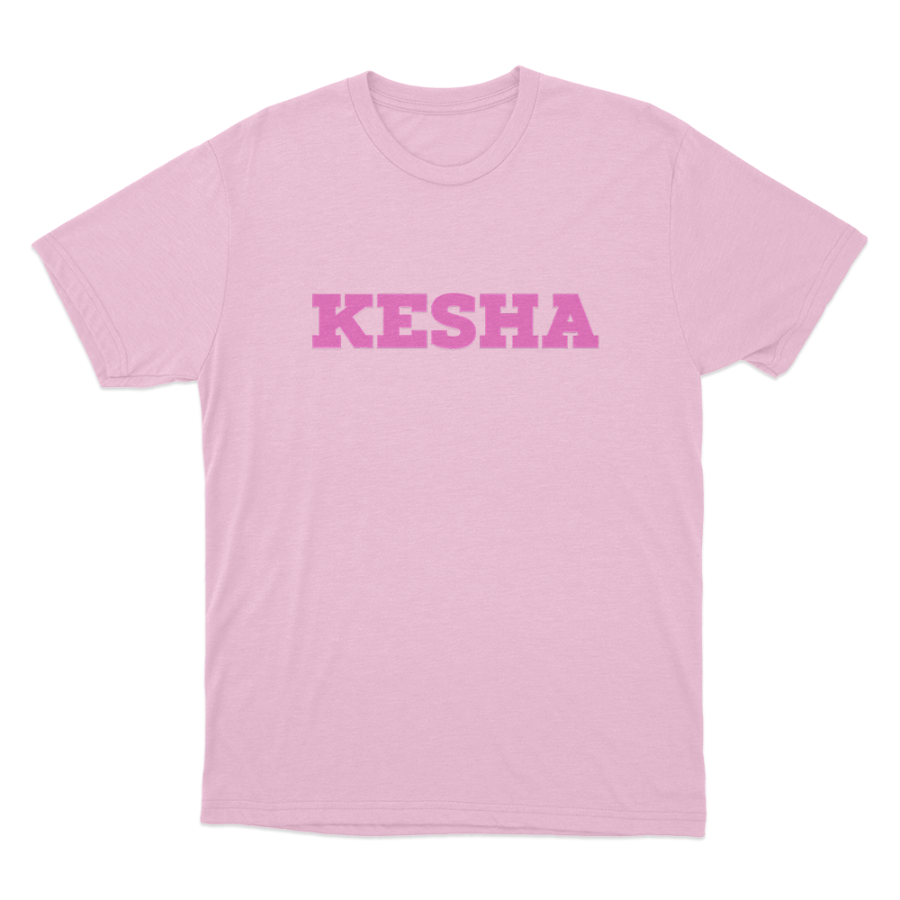 Kesha Unisex T Shirt Pink Kesha Unisex T Shirt Pink