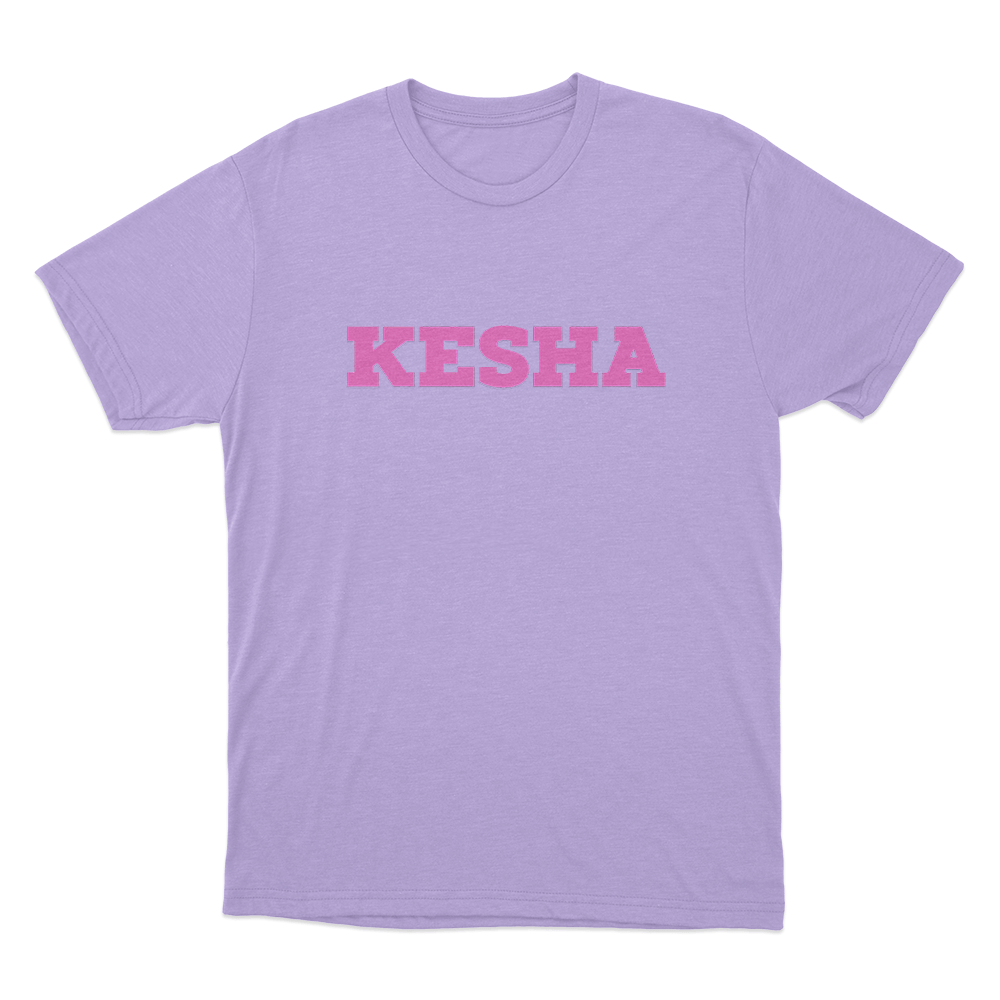 Kesha Unisex T Shirt Purple Kesha Unisex T Shirt Purple