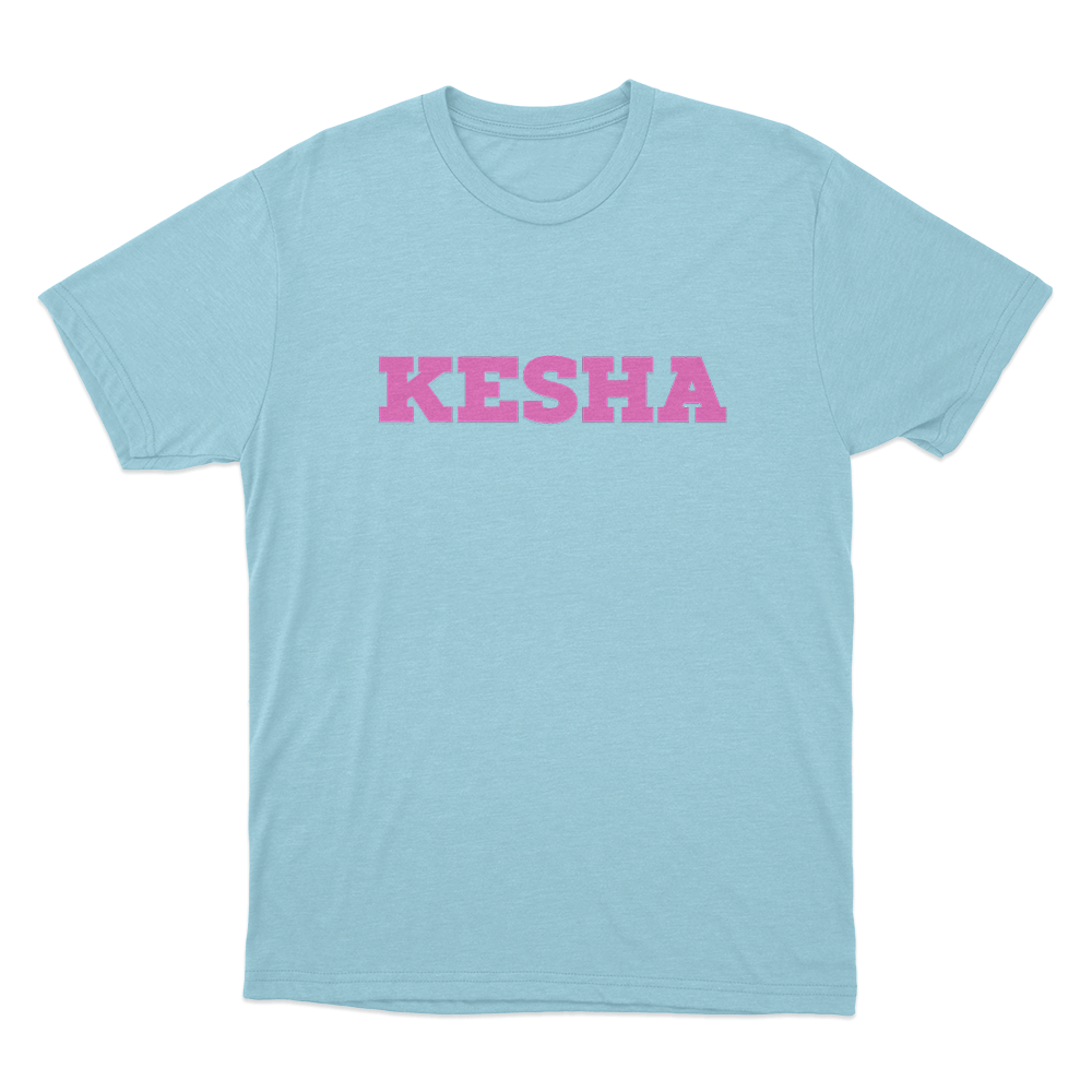 Kesha Unisex T Shirt Sky Blue Kesha Unisex T Shirt Sky Blue