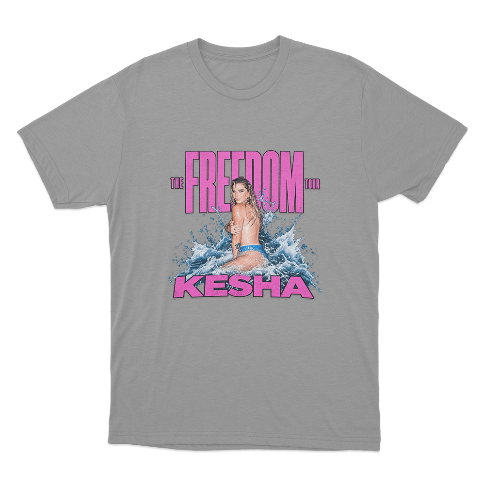 The Freedom Tour Unisex T Shirt Grey The Freedom Tour Unisex T Shirt Grey