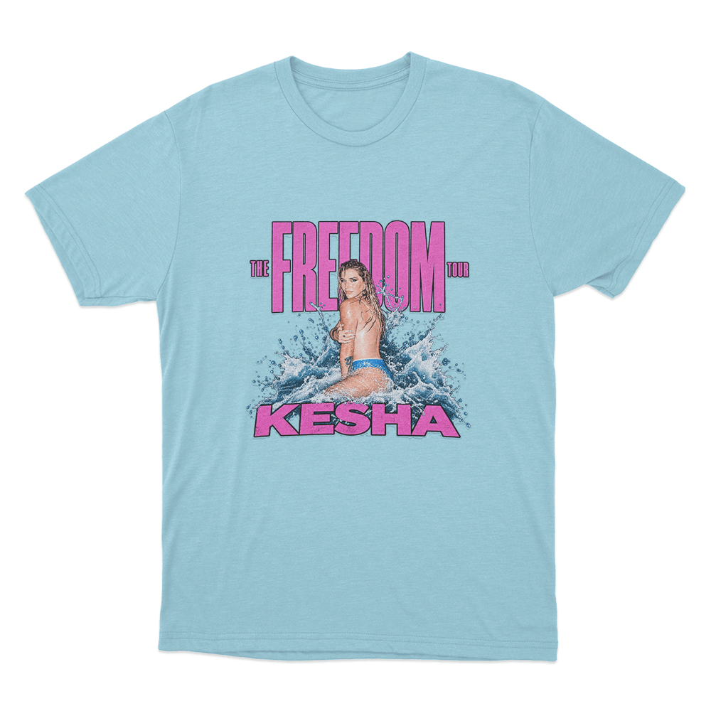 The Freedom Tour Unisex T Shirt Sky Blue The Freedom Tour Unisex T Shirt Sky Blue