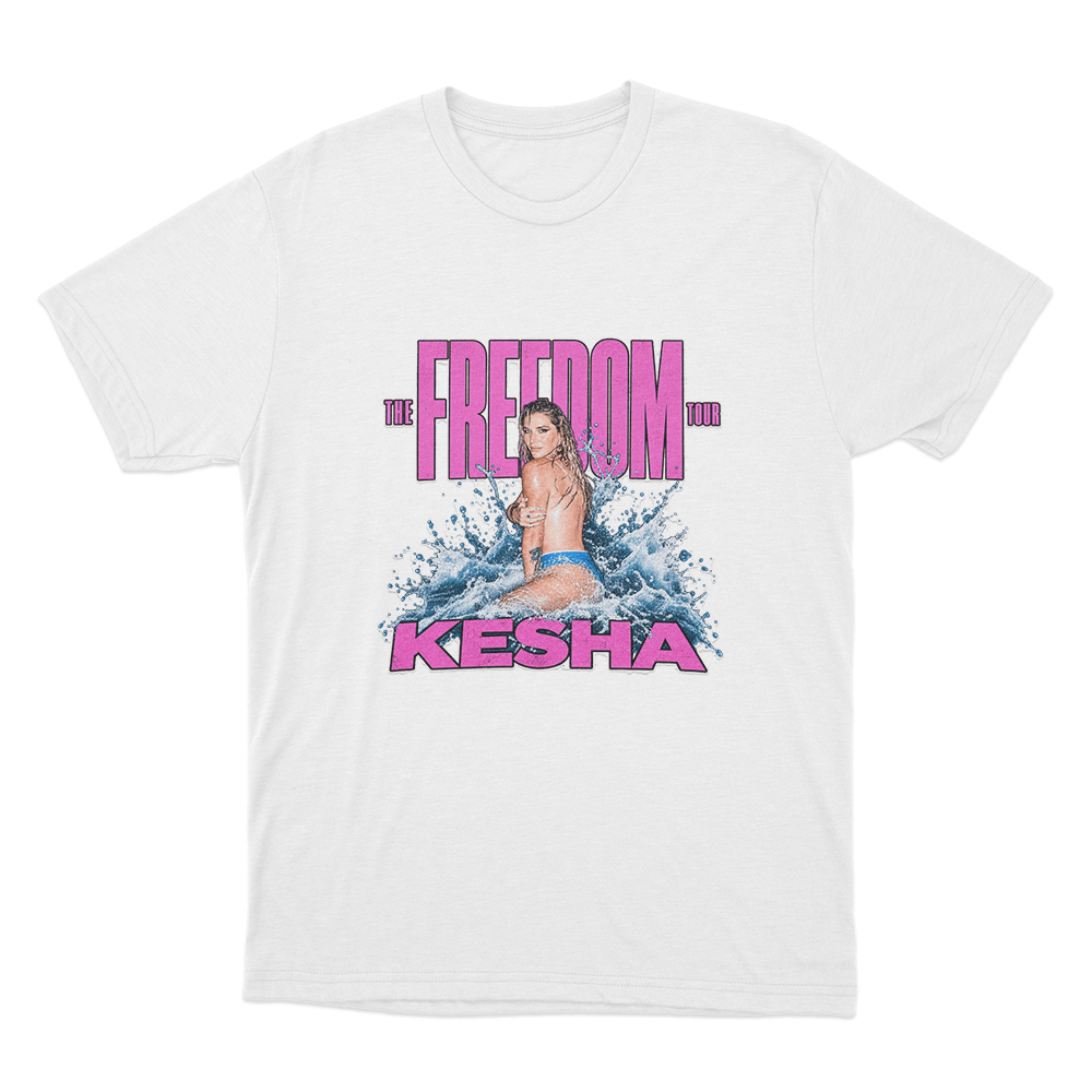 The Freedom Tour Unisex T Shirt White The Freedom Tour Unisex T Shirt White